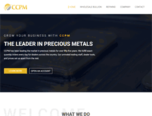 Tablet Screenshot of ccpm.com