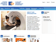 Tablet Screenshot of ccpm.ca